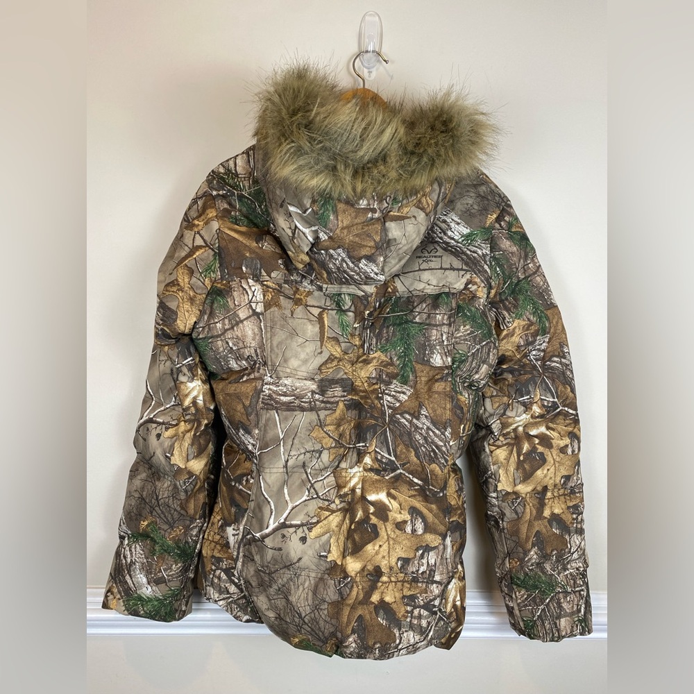 Realtree Olive Green camouflage puffer jacket - Picture 4 of 4